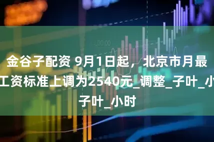 金谷子配资 9月1日起，北京市月最低工资标准上调为2540元_调整_子叶_小时
